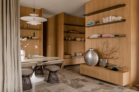 Apartament in Poznań Balances Open Living with a Private Sleeping Wing - 4