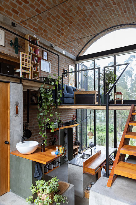 Horno de Pan Opens Toward the City Across the River - 3