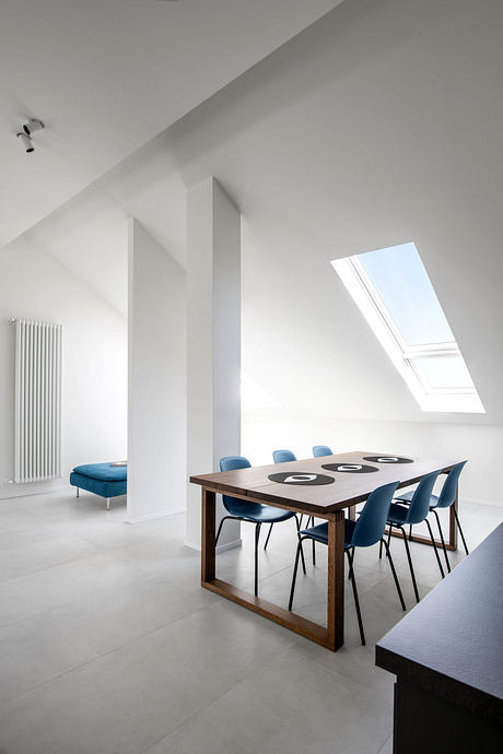 Sky Loft Renovation Brings Light To A 1970s Turin Attic Apartment - 5