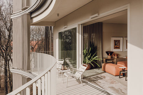 Apartament in Poznań Balances Open Living with a Private Sleeping Wing - 8