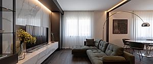 Apartment SP: Reframing a Home Around Its Original Structure