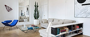 Posillipo Pairs Period Craft with Contemporary Living